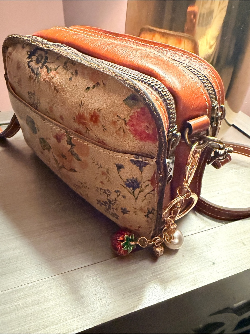 Patricia Nash Prairie Rose Crossbody - Picture 3 of 8